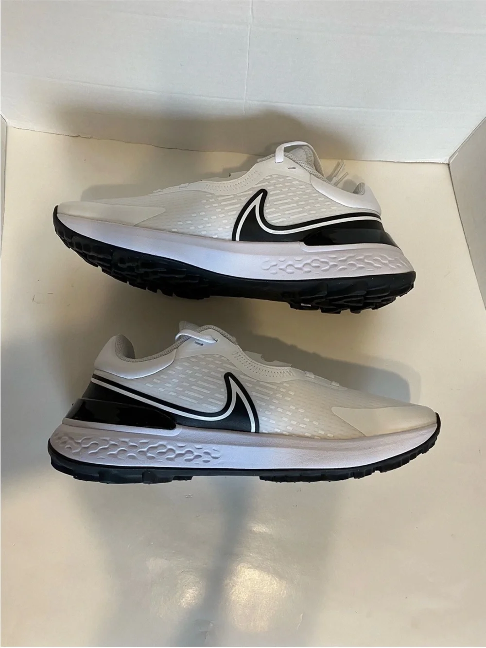 Nike Infinity Pro 2 Golf Shoes White/Black Photon dust (DJ5593-115)